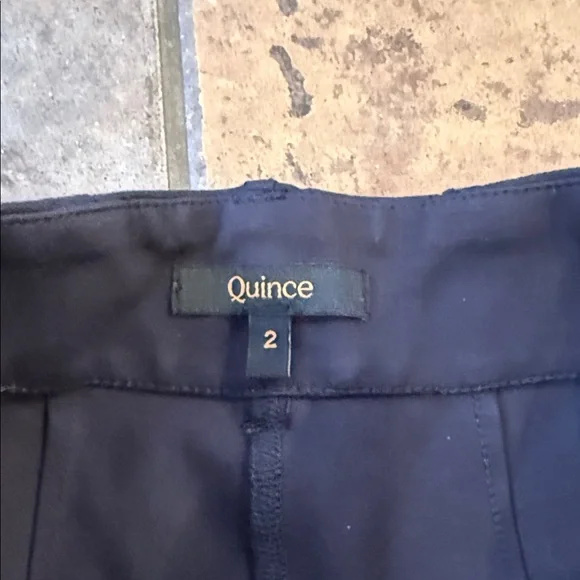 Quince Ultra-Stretch Ponte Cropped Wide Leg Pants - Picture 7 of 8